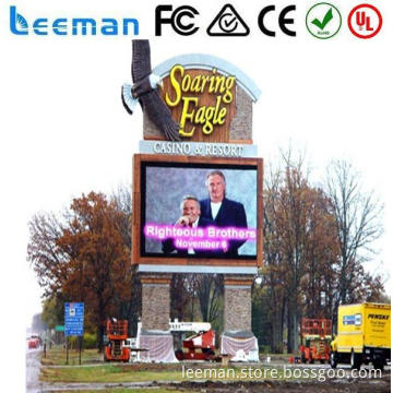 the fashion led display outdoor full color ph16 asram led video curtain led p10 p20 led billboard